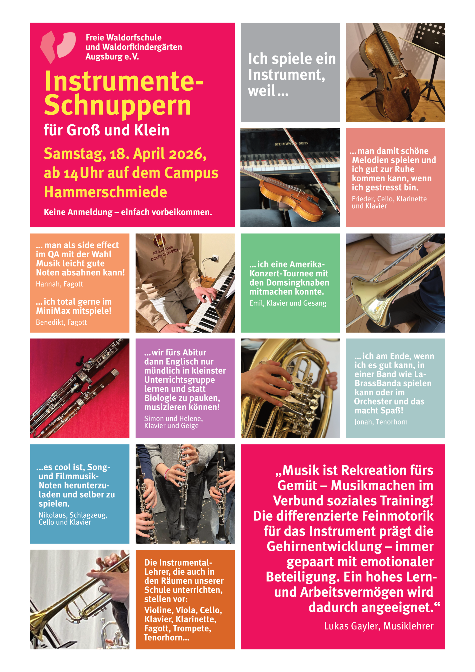 Instrumente-Schnuppern